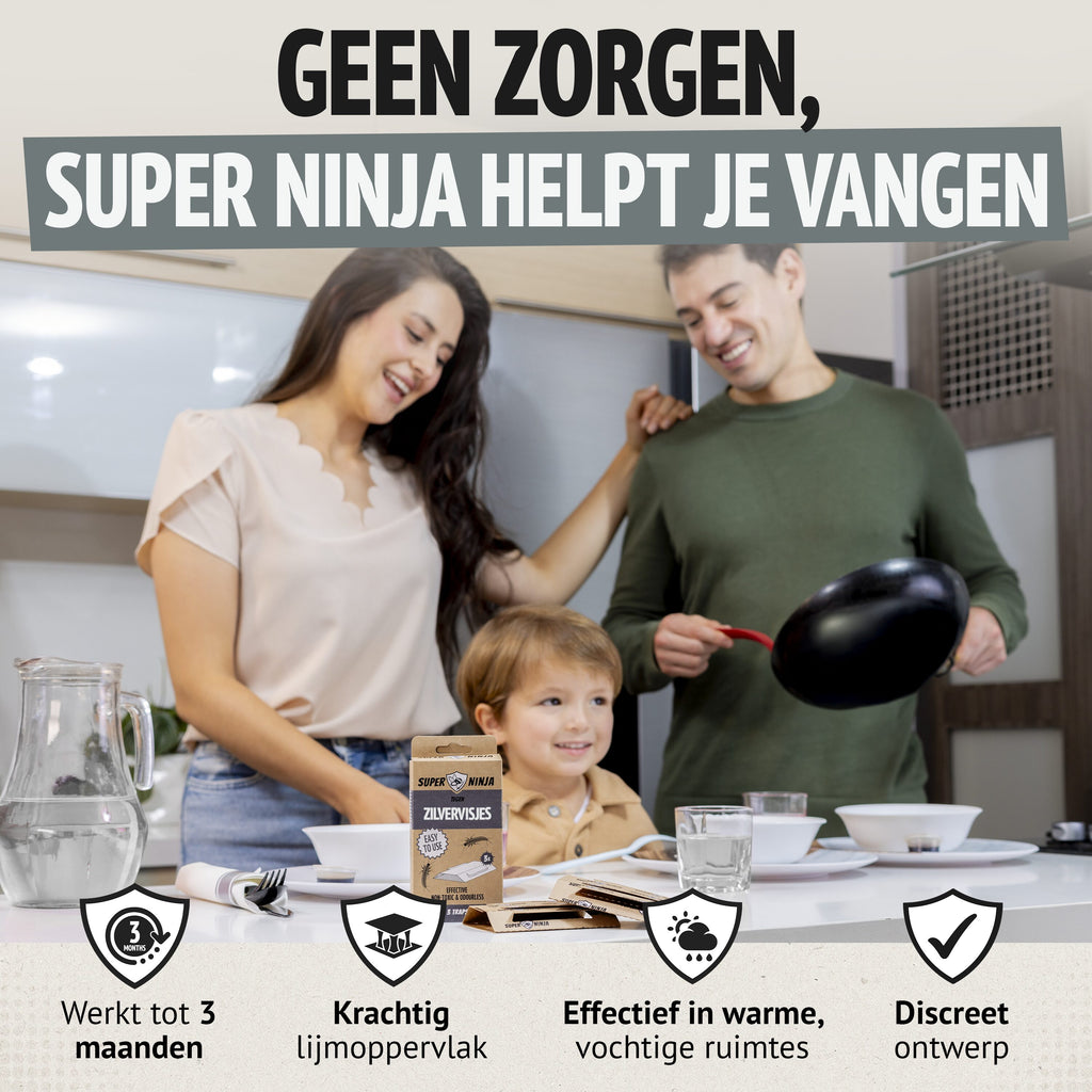 Super Ninja Zilvervisjesval