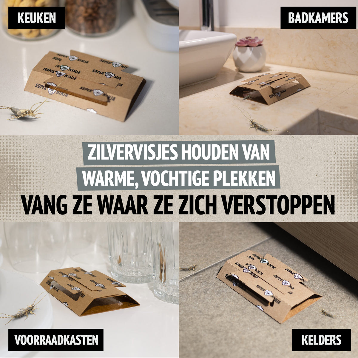 Super Ninja Zilvervisjesval