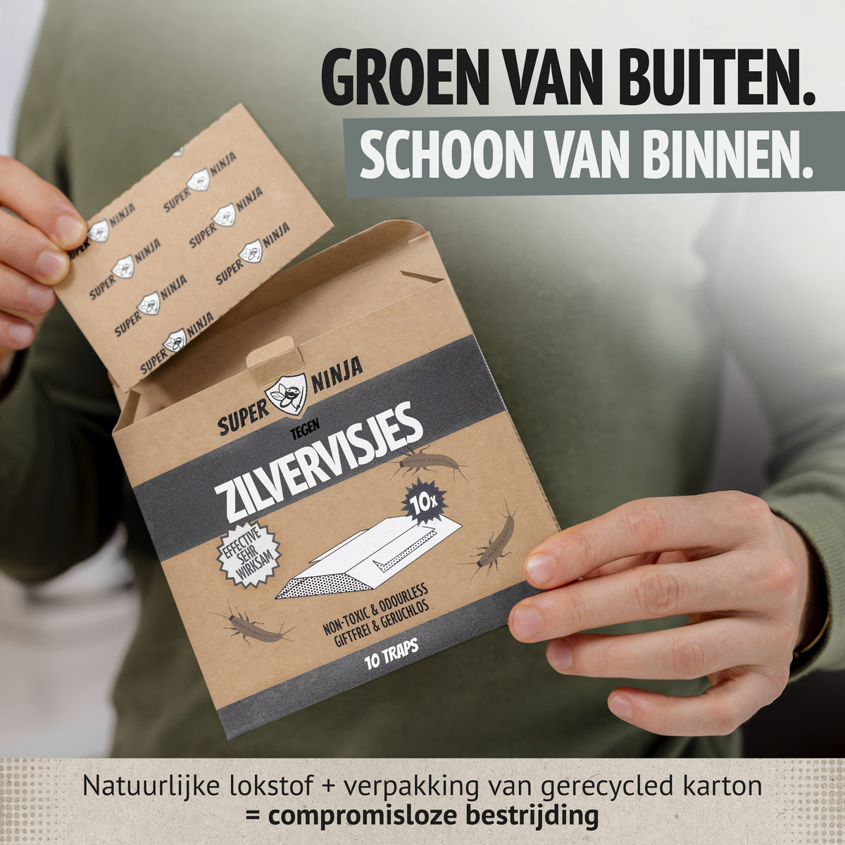 Super Ninja Zilvervisjesval