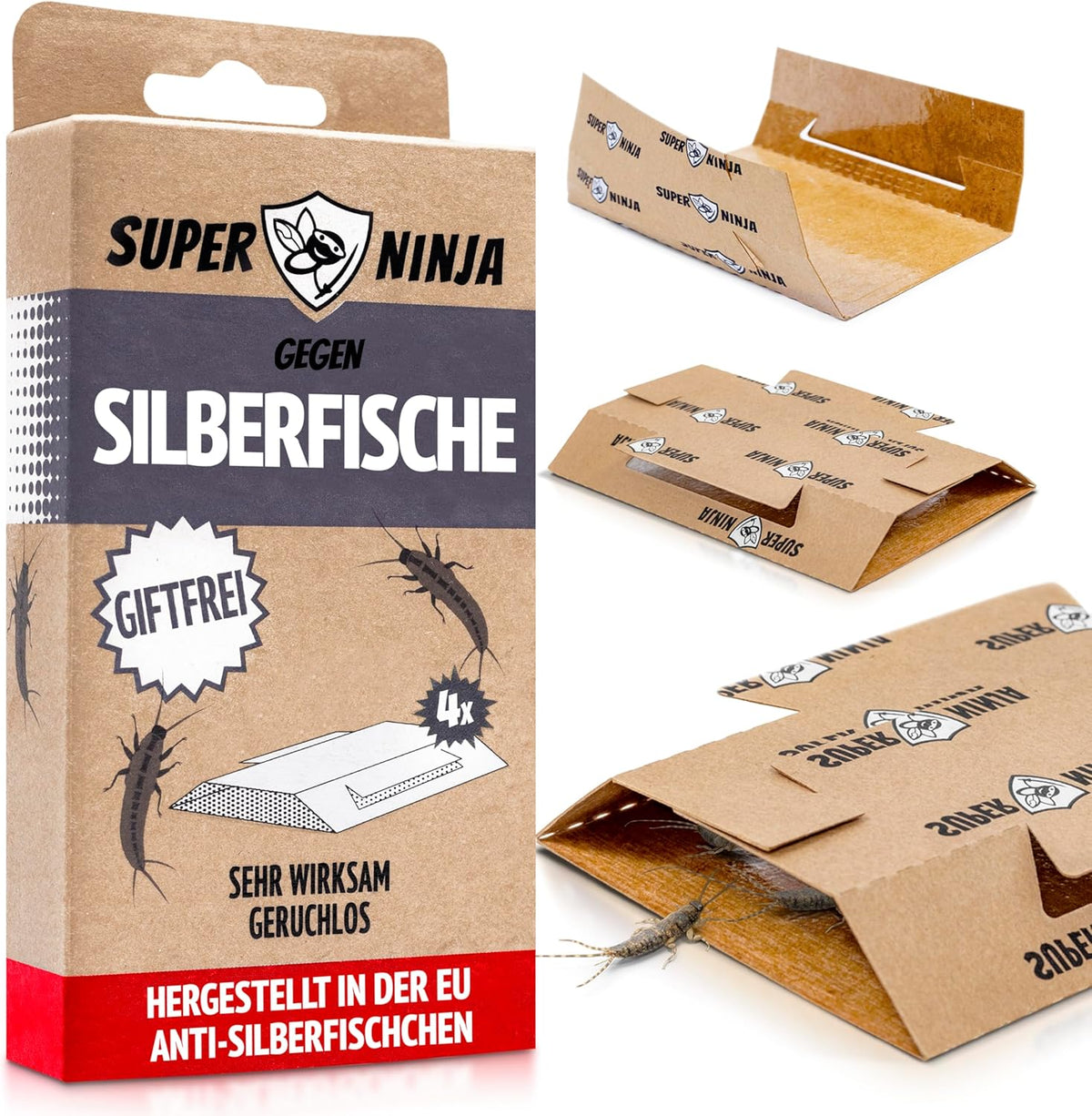 Super Ninja Silberfischfalle